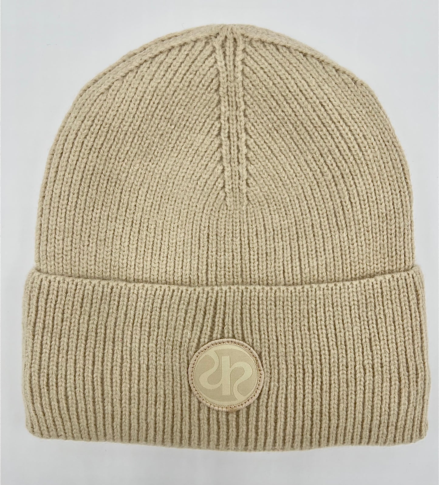NEW - Silk Lined Knitted Beanie - Beige