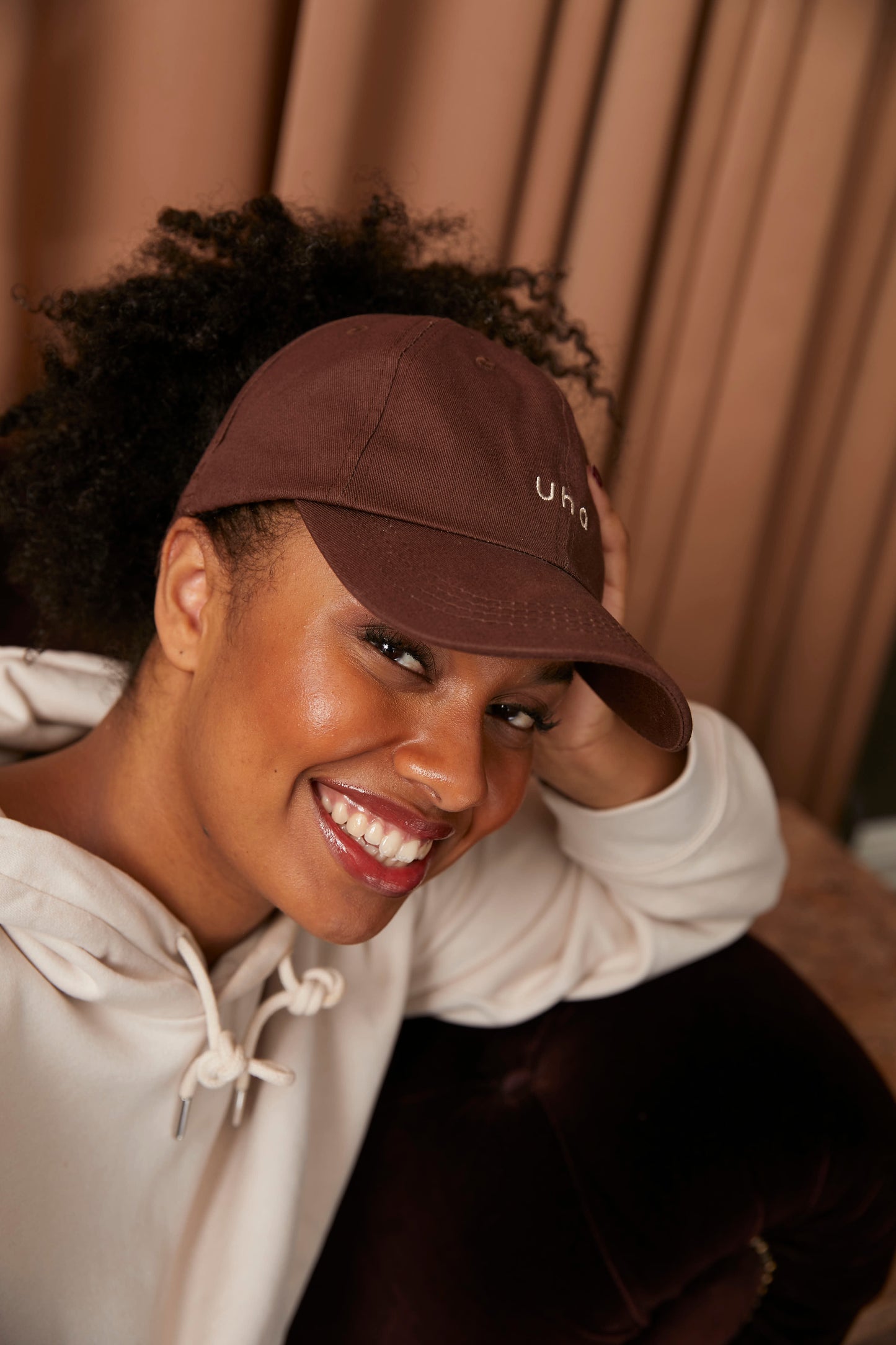 Silk Base Half Cap - Brown