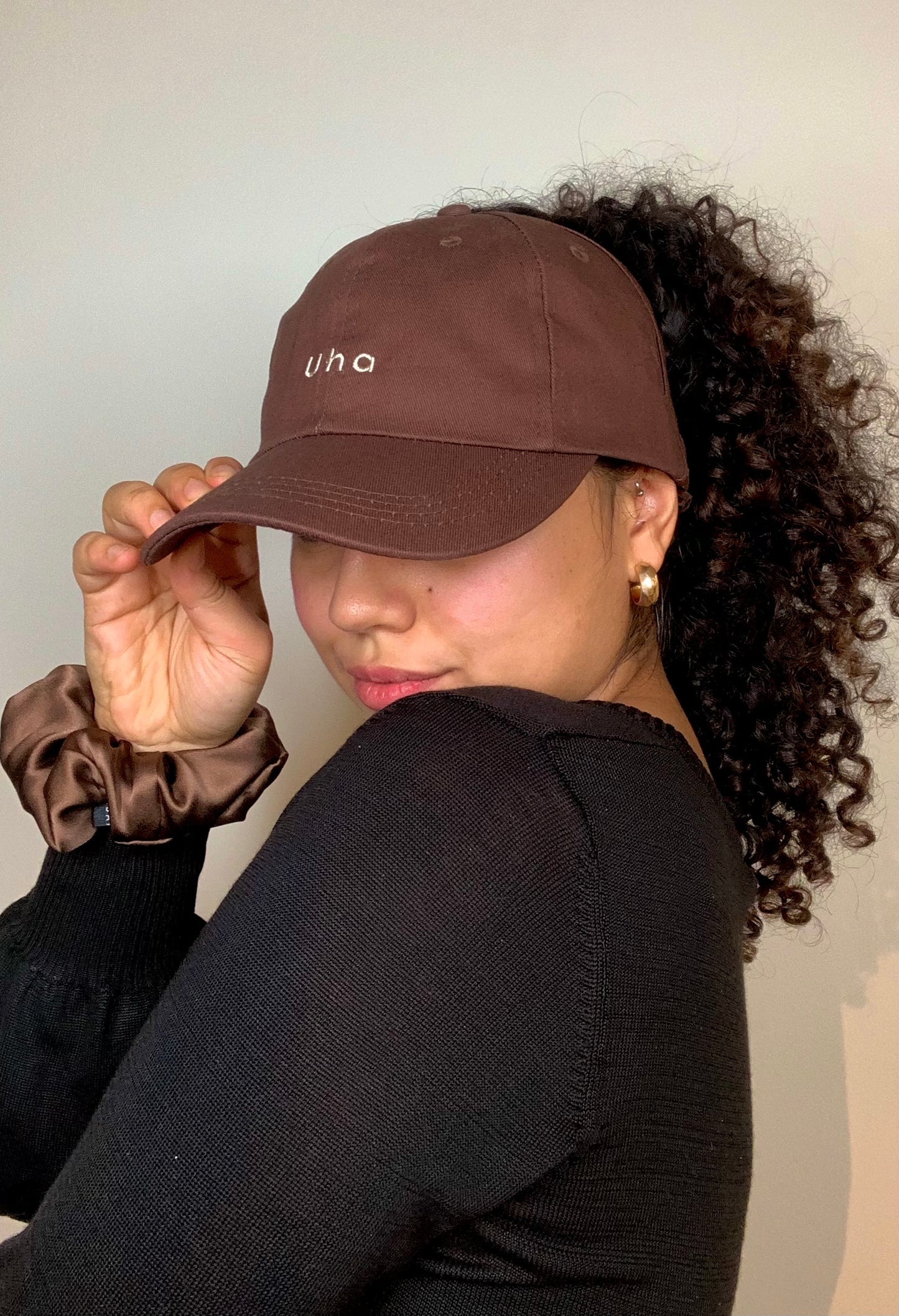 Silk Base Half Cap - Brown